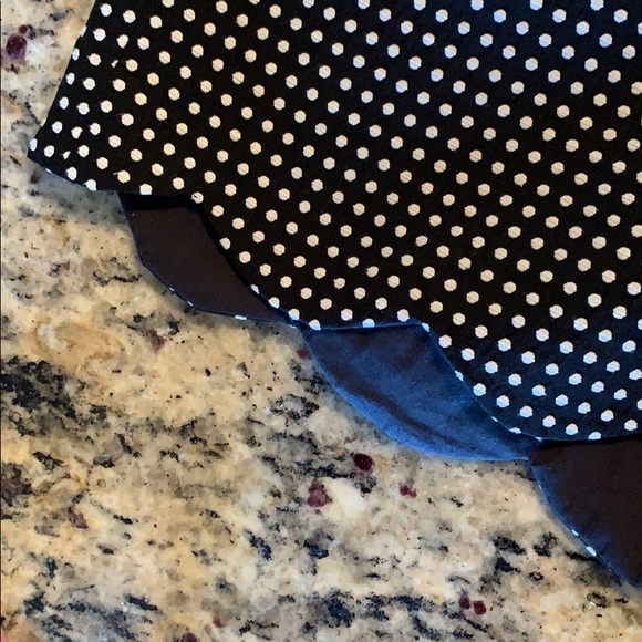 Willi Smith scalloped edge polka dot shorts - Picture 3 of 4